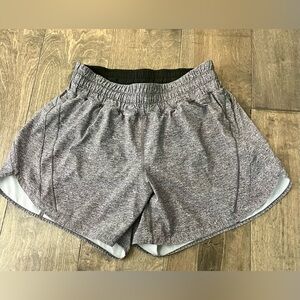Lululemon Track That Mid-Rise Lined Short 5”Gray Size 10